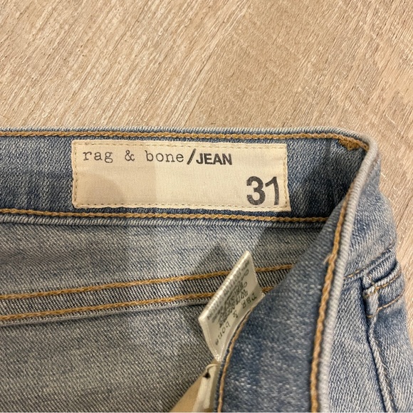 Distressed Rag & Bone Skinny Jeans - Picture 10 of 10